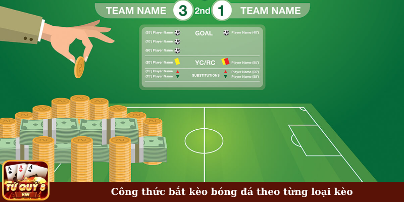 Công thức bắt kèo bóng đá theo từng loại kèo