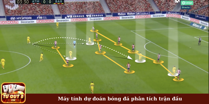 Máy tính dự đoán bóng đá phân tích trận đấu
